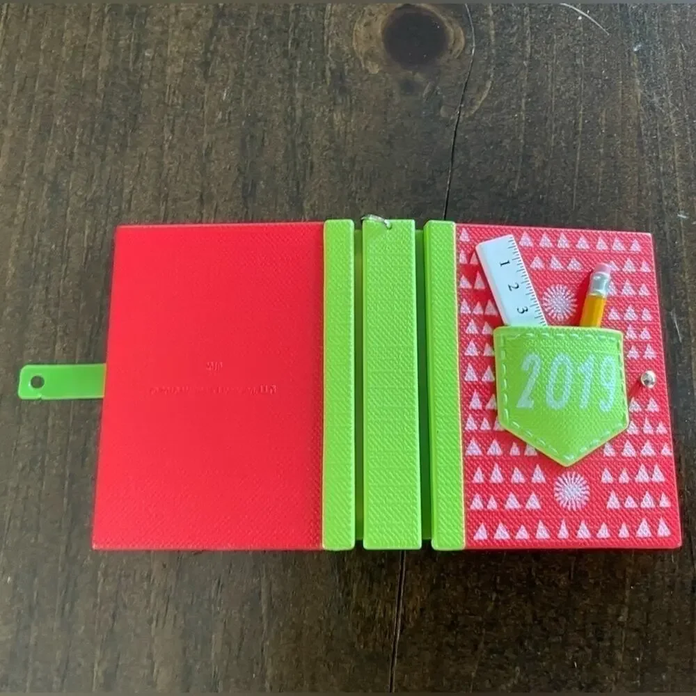 Hallmark Keepsake Christmas Ornament‎ 2019 School Days Notebook Photo Frame